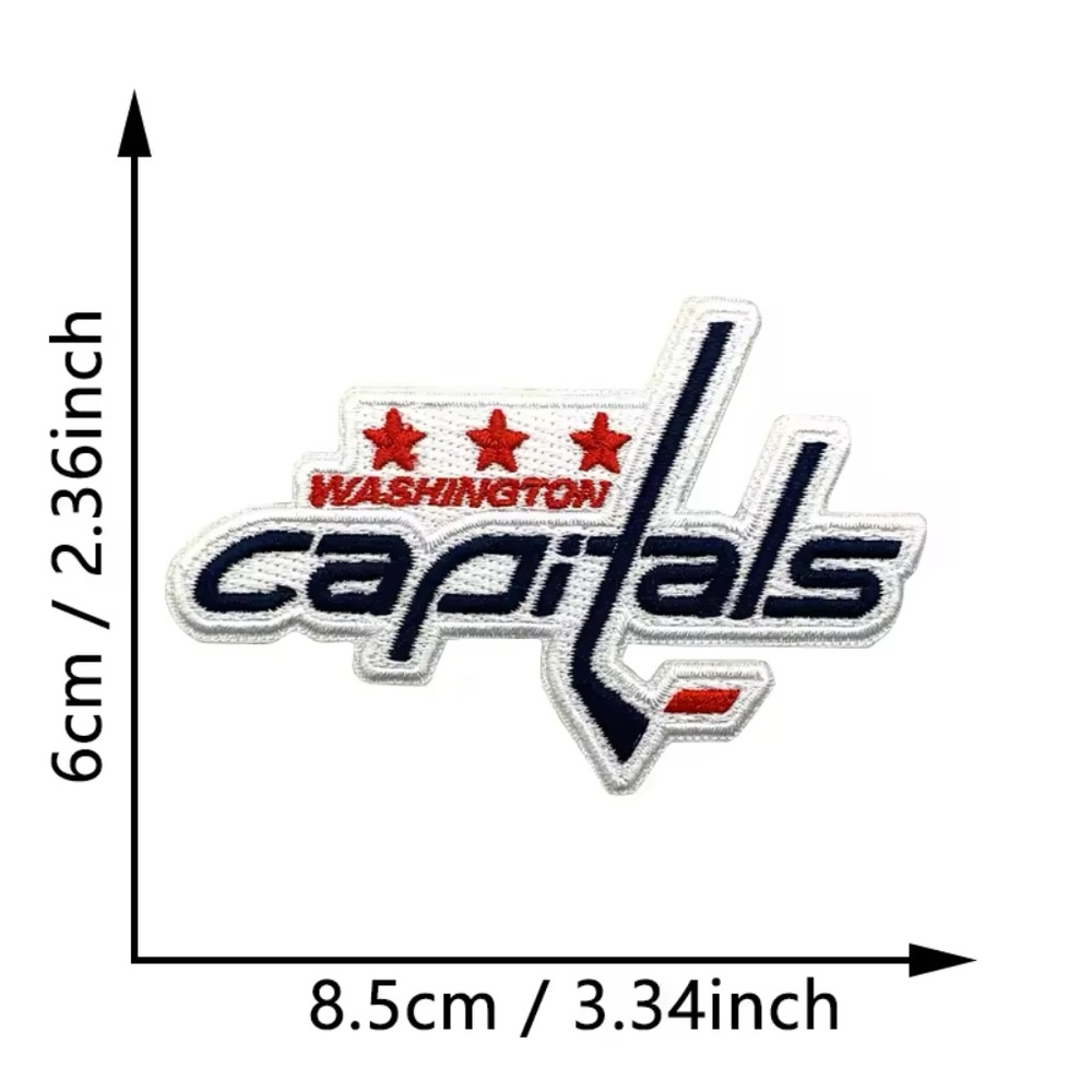 Washington Capitals NHL Patches DIY HOCKEY All Teams Embroidered